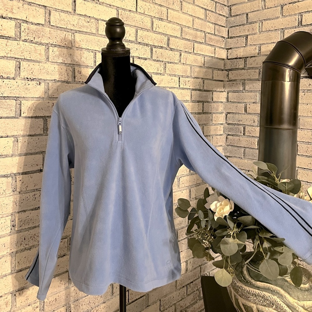 Oleg Cassini Sport  Fleece Top